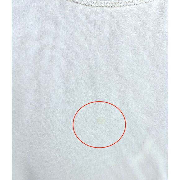 1990's Peter Nygård Silk Cream Blouse - Picture 9 of 10